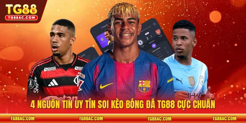 4 nguồn tin uy tín soi kèo bóng đá TG88 cực chuẩn