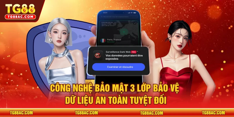 Công nghệ bảo mật 3 lớp bảo vệ dữ liệu an toàn tuyệt đối 